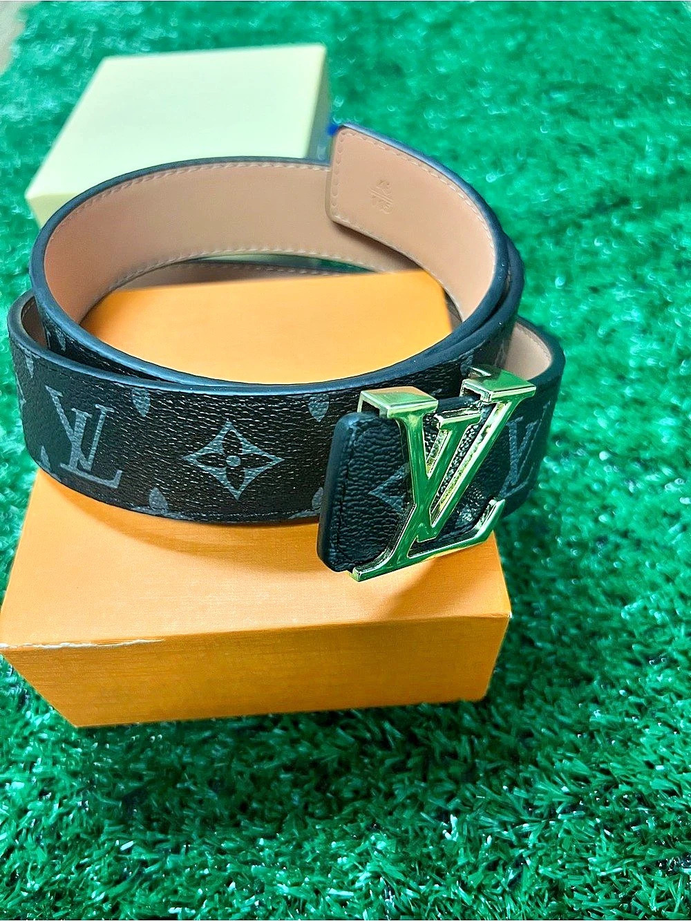 Louis Vuitton LV Initiales 40mm Reversible Belt Monogram Eclipse Reversible Belt